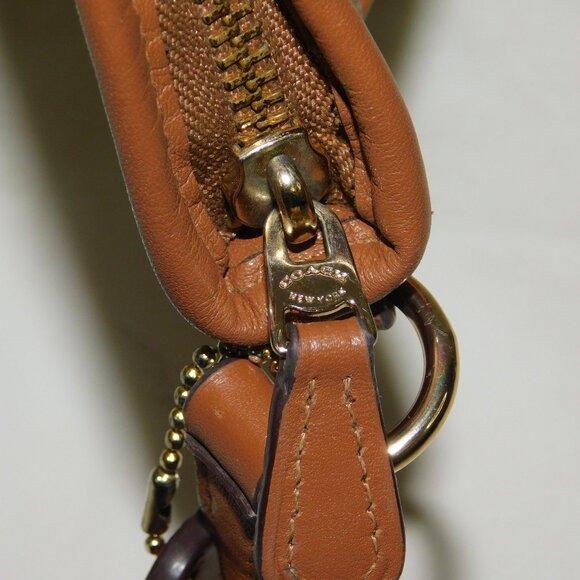 Coach Varsity Stripe Leather Crossbody Bag - Picture 7 of 15